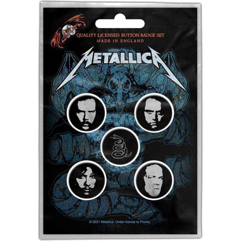 Metallica Wherever I May Roam Badge Pack