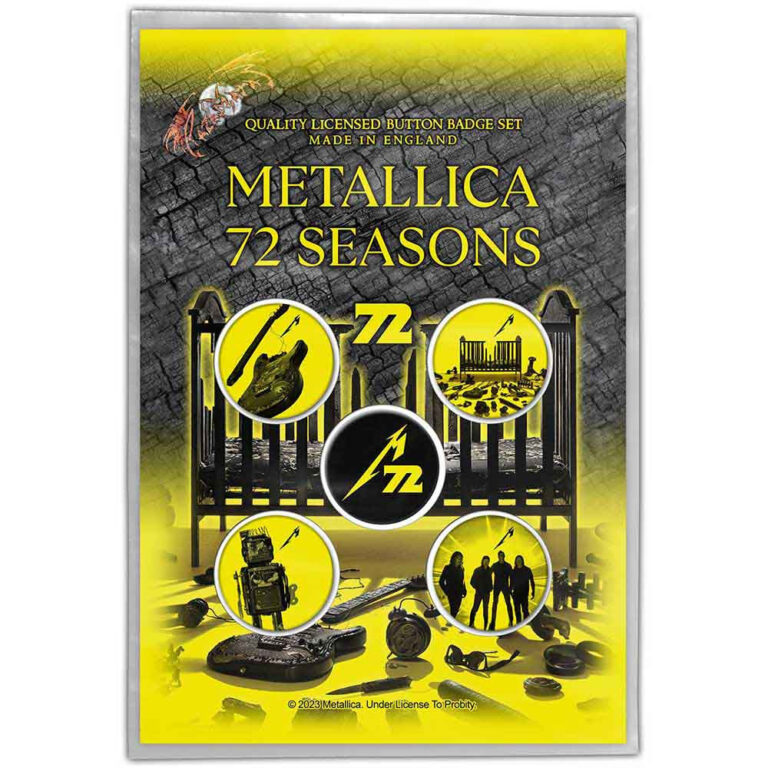 Metallica 72 Seasons Badge Pack