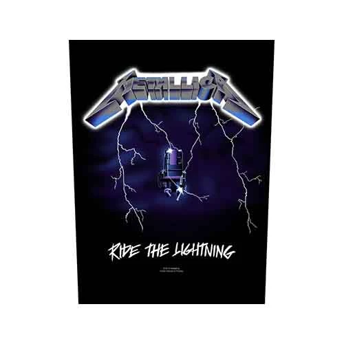 Metallica Ride the Lightning Back Patch