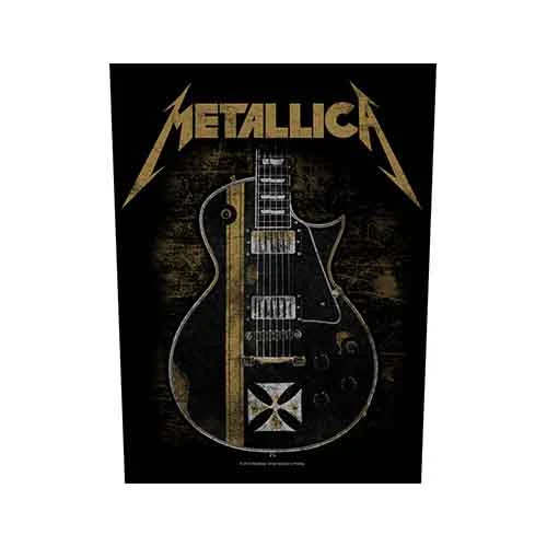Metallica Hetfield Guitar Back Patch