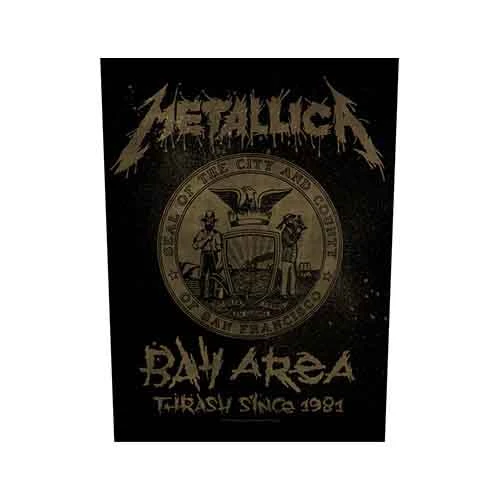 Metallica Bay Area Thrash Back Patch