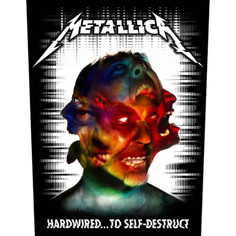 Metallica Hardwired to Self Destruct Back Patch