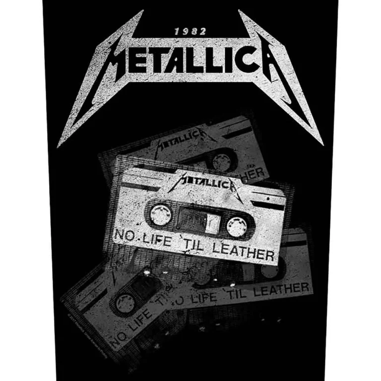 Metallica No Life ‘Til Leather Back Patch