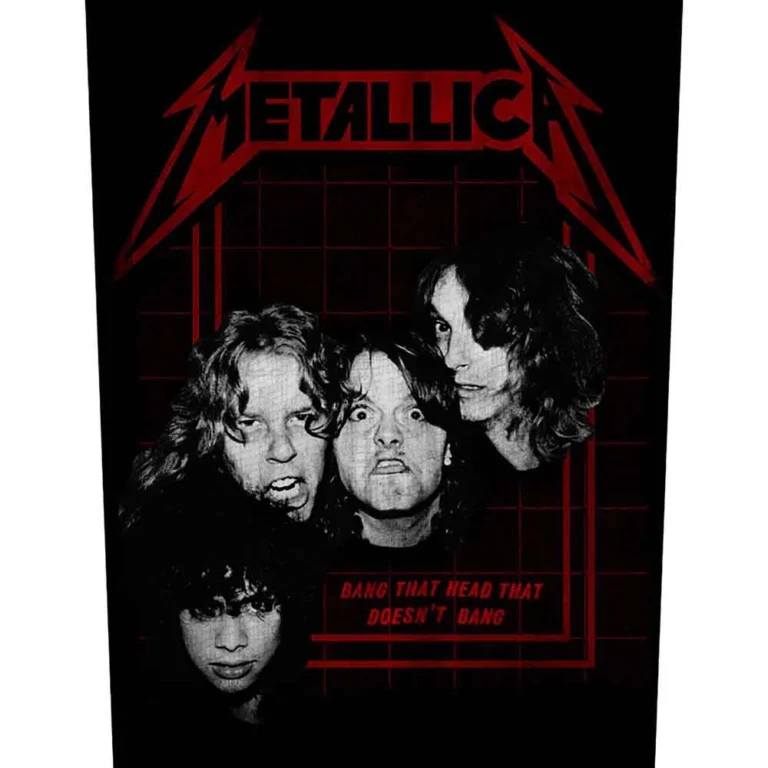Metallica Bang That Head Back Patch
