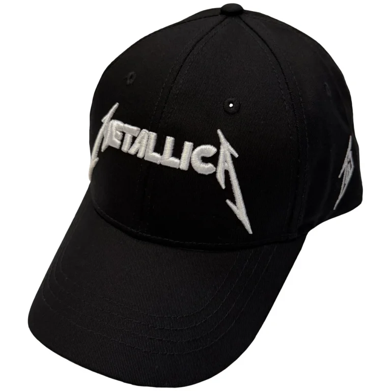 Metallica Text & M Logos Baseball Cap