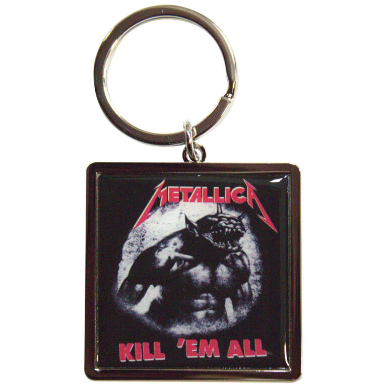 Metallica Kill ‘Em All / Jump In The Fire Keychain