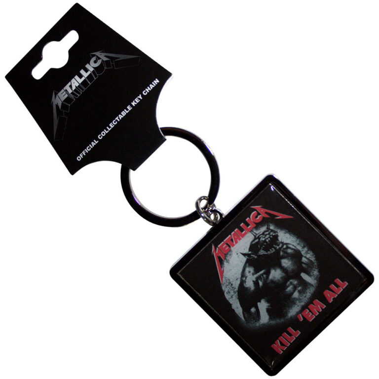 Metallica Kill ‘Em All / Jump In The Fire Keychain