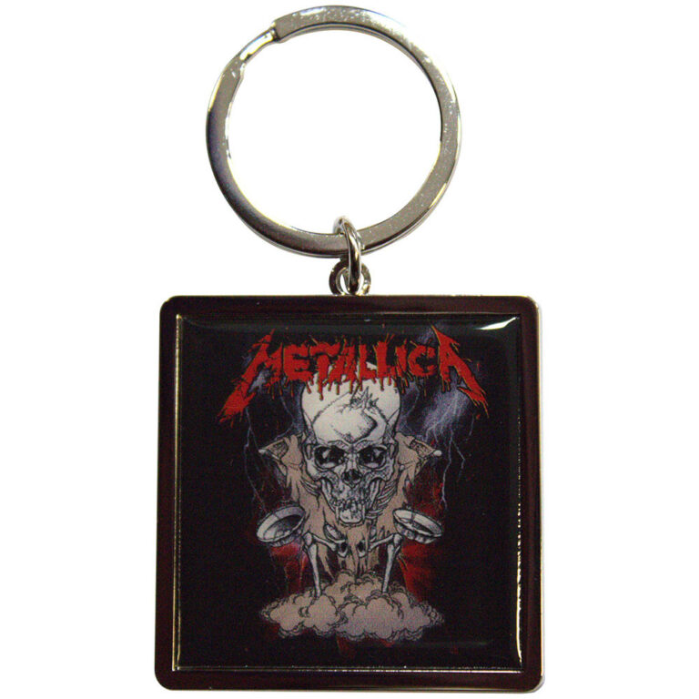 Metallica Skeleton Poster Keychain
