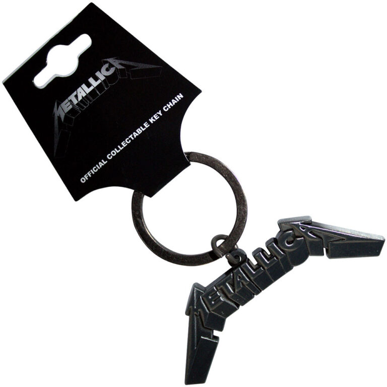 Metallica 3D Logo Keychain
