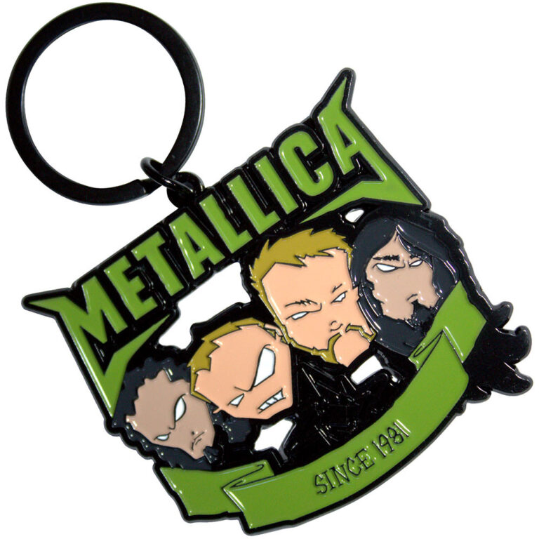 Metallica Since 1981 Heads (Double Sided) Keychain