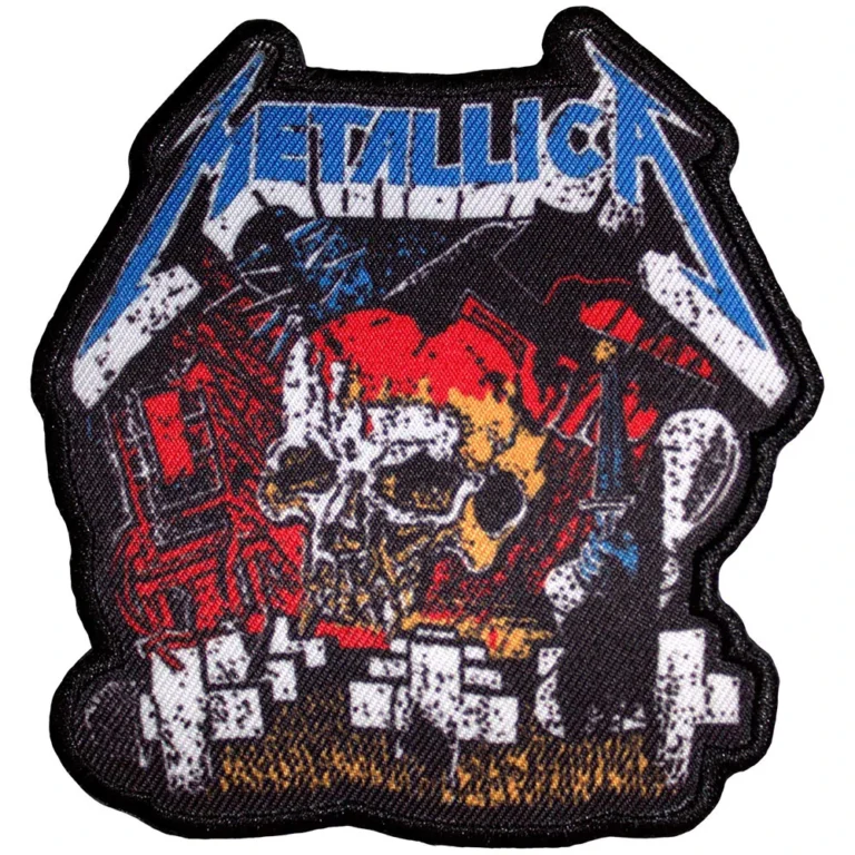 Metallica Master Of Puppets Skull Patch