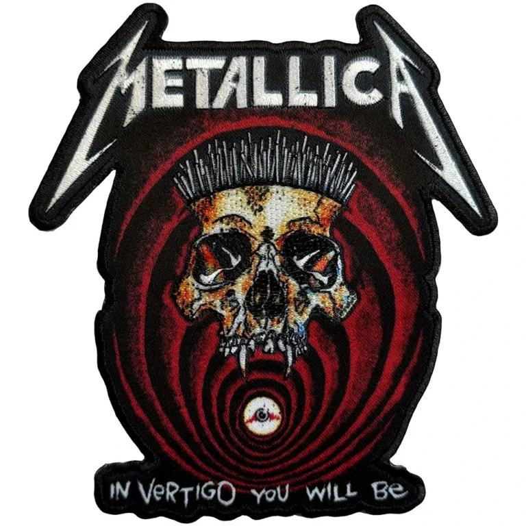 Metallica In Vertigo Detail Woven Patch