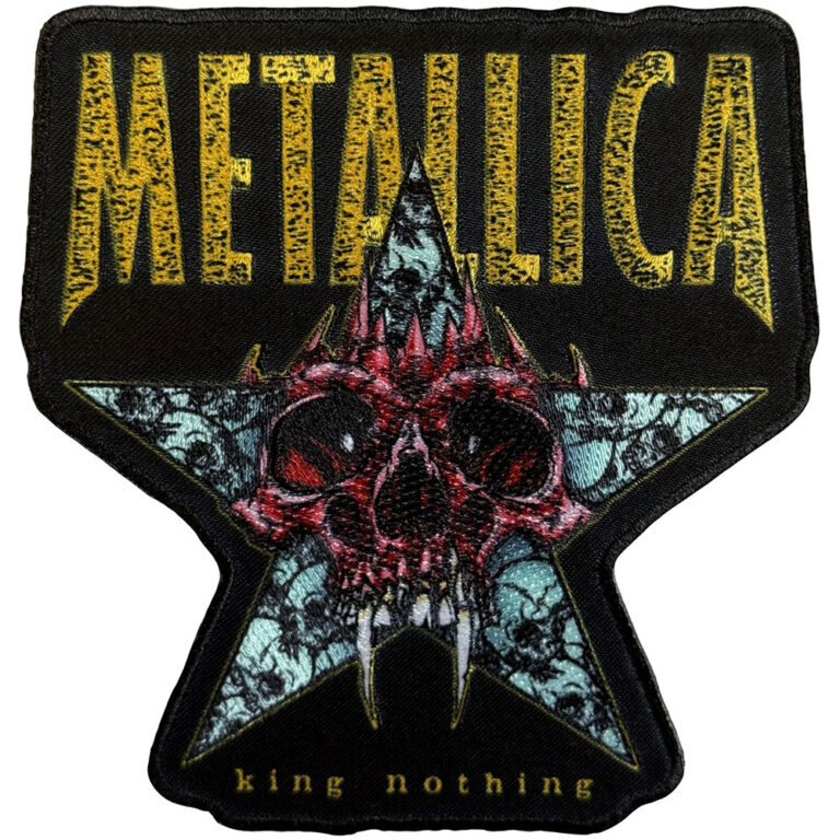 Metallica King Nothing Woven Patch