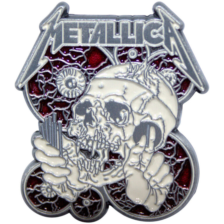 Metallica The Shortest Straw Pin Badge