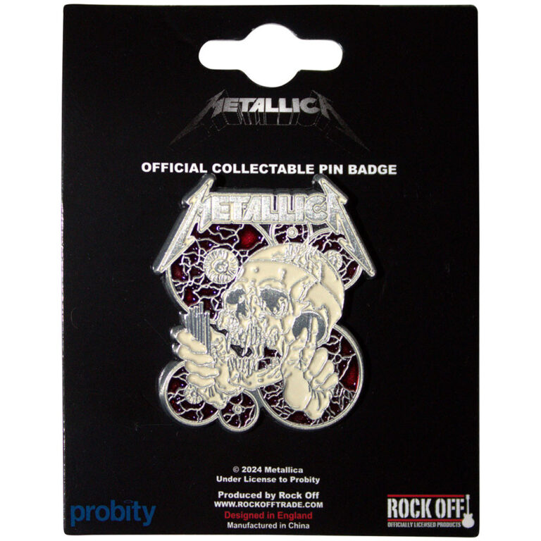 Metallica The Shortest Straw Pin Badge