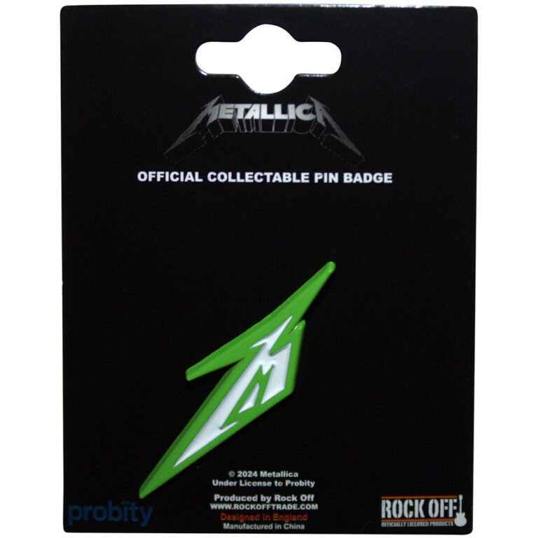 Metallica M Logo Pin Badge