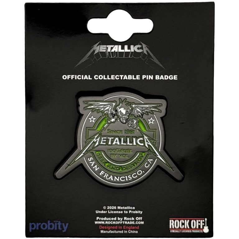 Metallica Fuel Pin Badge