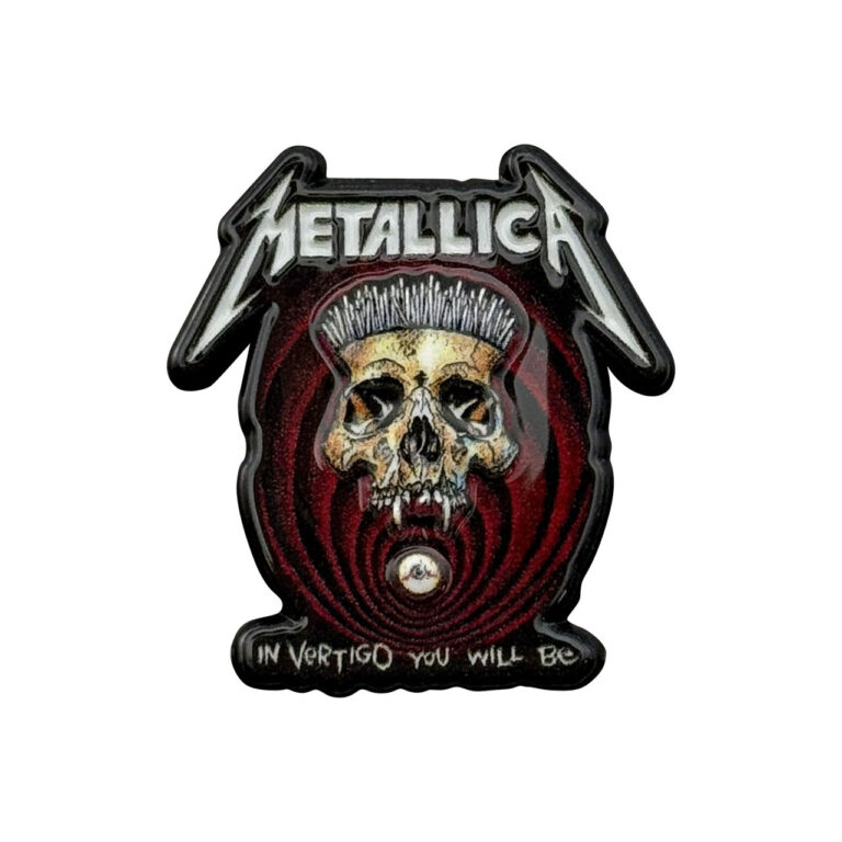 Metallica In Vertigo Detail Pin Badge