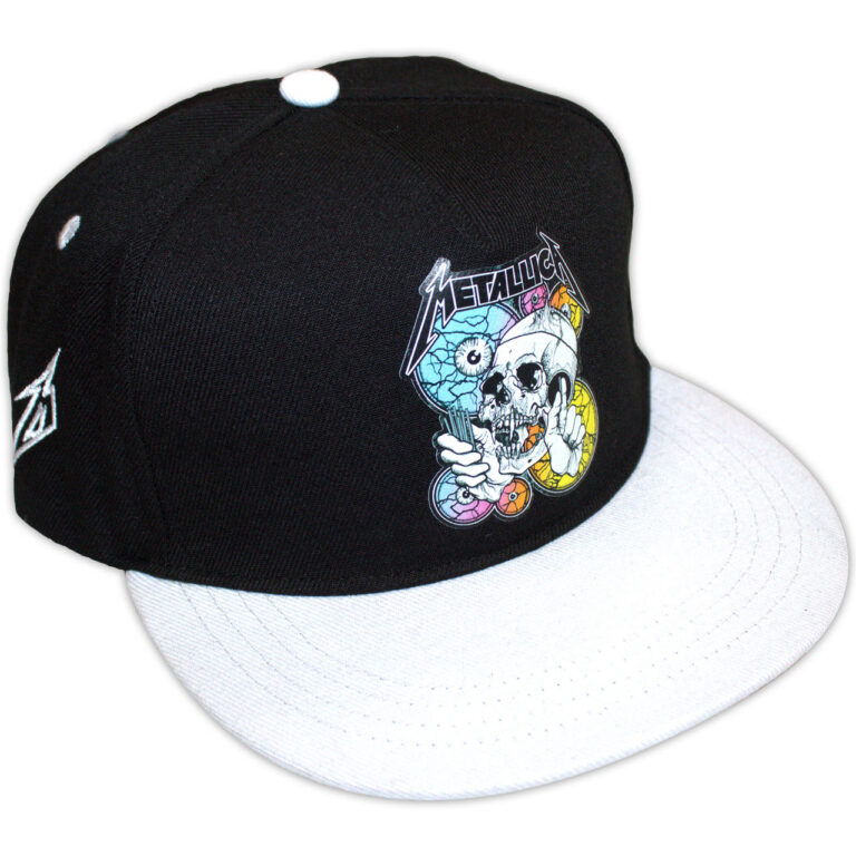 Metallica The Shortest Straw Multi Eyes Snapback Cap
