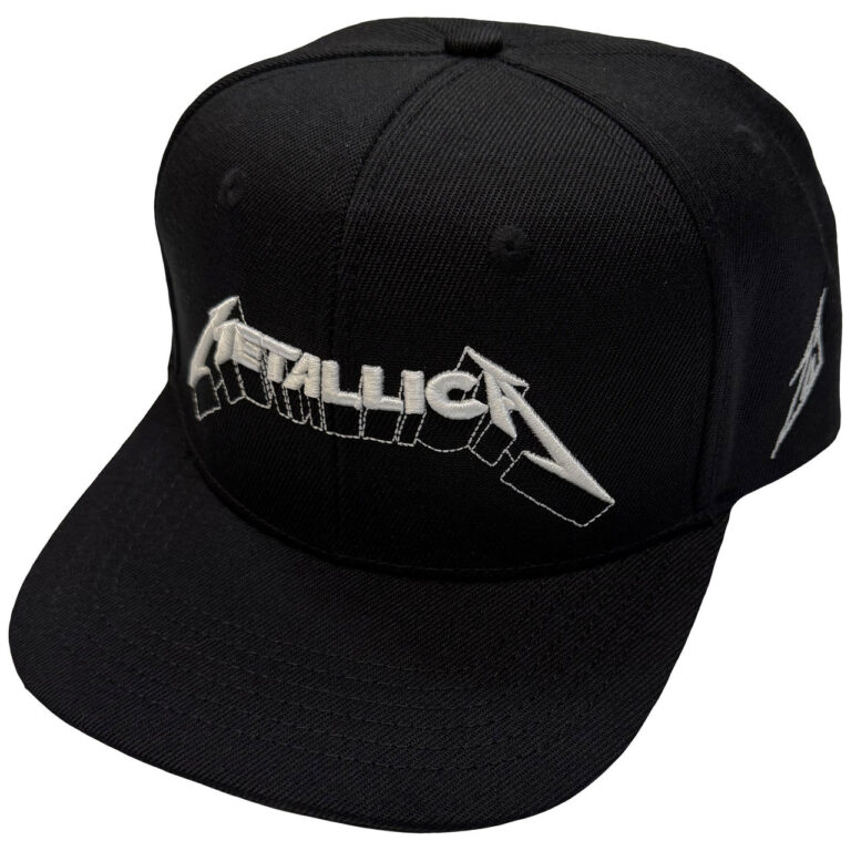 Metallica 3D & M Logos Snapback Cap