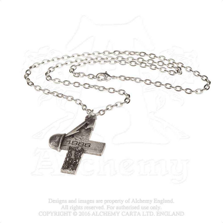 Metallica Master of Puppets 1986 Cross Pendant