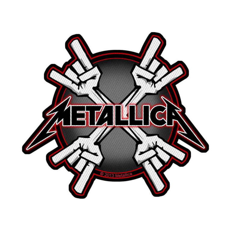 Metallica Metal Horns Patch