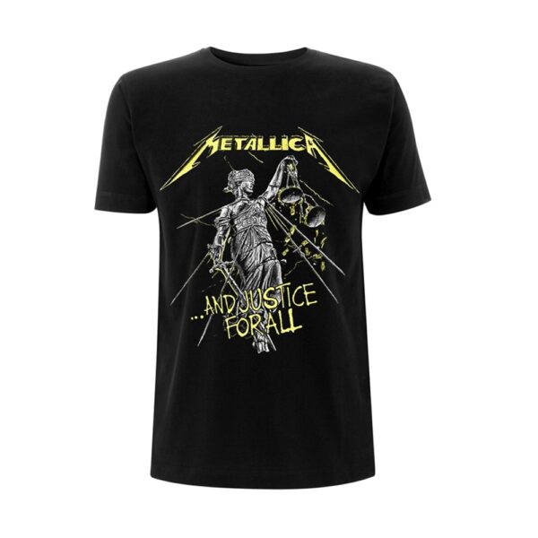 Metallica - And Justice For All Tracks T-Shirt (Front / Back Print)