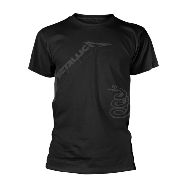 Metallica – Black Album Tonal T-Shirt
