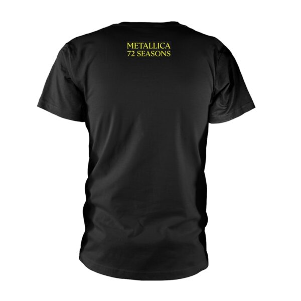 Metallica - Burnt Robot T-Shirt (Front / Back Print) - Image 2