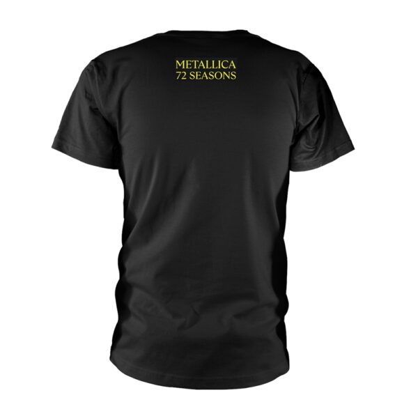 Metallica - Burnt Strobe T-Shirt (Front / Back Print) - Image 2
