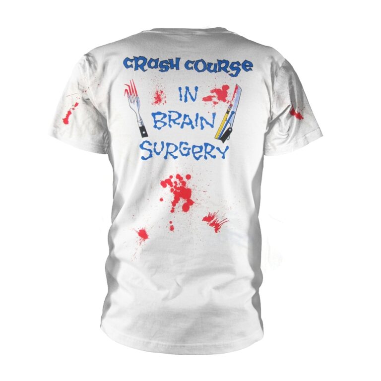 Metallica – Crash Course In Brain Surgery (all Over) Front / Back Print T-Shirt