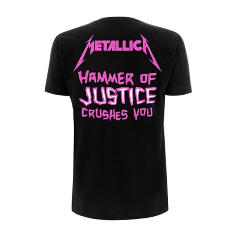 Metallica – Damage Hammer Front / Back Print T-Shirt