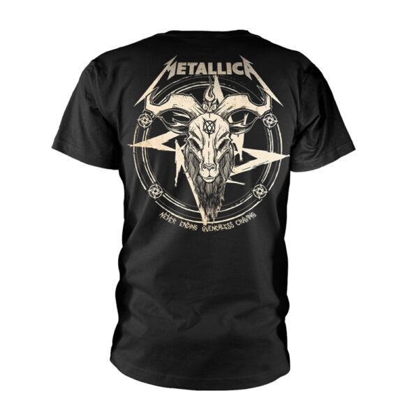 Metallica - Darkness Son T-Shirt (Front / Back Print) - Image 2