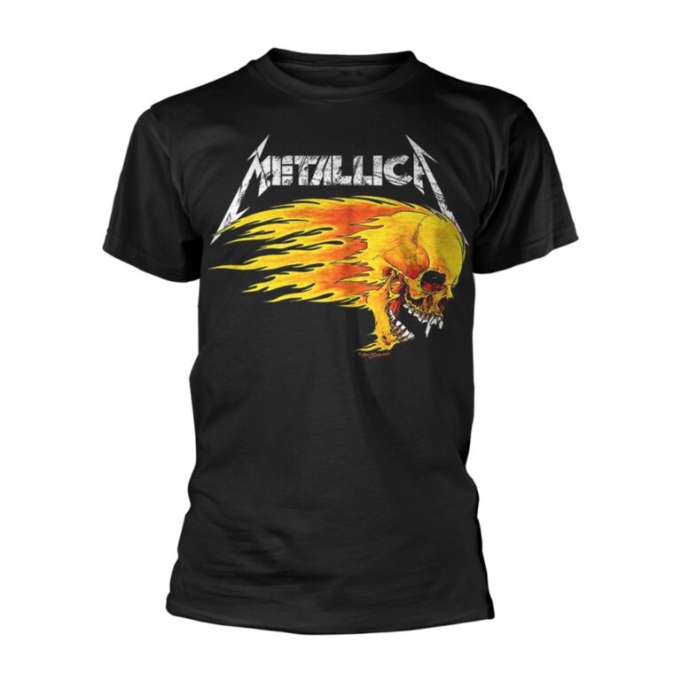 Metallica – Flaming Skull Tour ’94 Front / Back Print T-Shirt