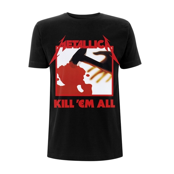 Metallica – Kill ’em All Tracks Front / Back Print T-Shirt