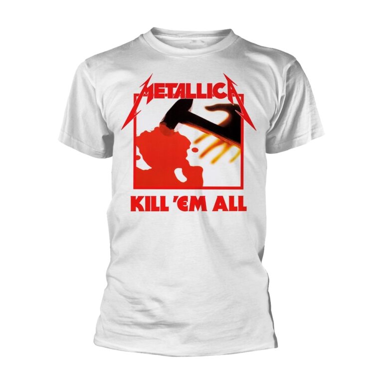 Metallica – Kill ’em All (white) Front / Back Print T-Shirt