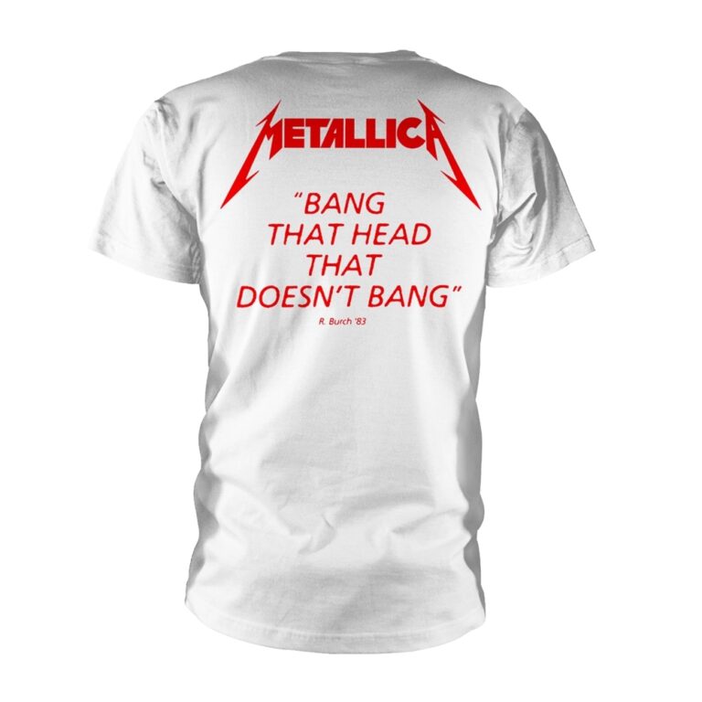 Metallica – Kill ’em All (white) Front / Back Print T-Shirt