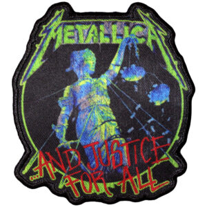 Metallica And Justice For All Standard Printed Patch
