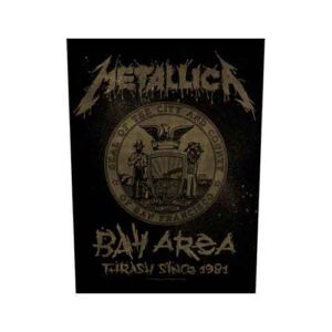 Metallica Bay Area Thrash Back Patch