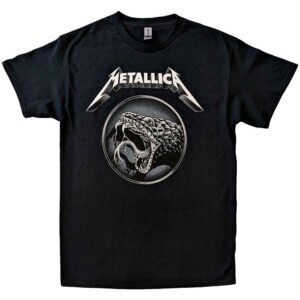 Metallica Black Album Poster Black T-Shirt