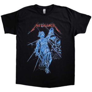 Metallica Blue Justice Black T-Shirt