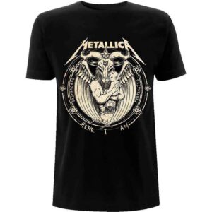 Metallica Darkness Son Black Back Print T-Shirt