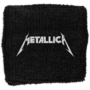 Metallica Embroidered Wristband: Logo Embroidered Wristband