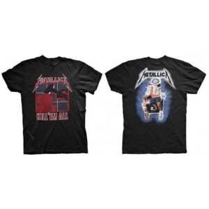 Metallica Kill 'Em All Black Back Print T-Shirt