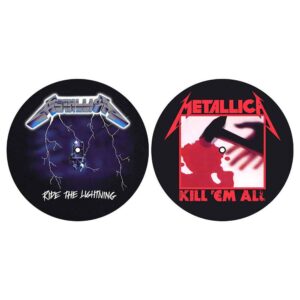 Metallica Kill 'em all / Ride the Lightning Turntable Slipmat Set