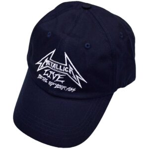 Metallica Live Navy Blue Baseball Cap