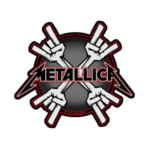 Metallica Metal Horns Patch