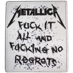 Metallica No Regrets Patch