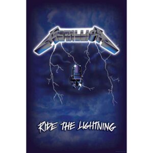 Metallica Ride the Lightning Textile Poster