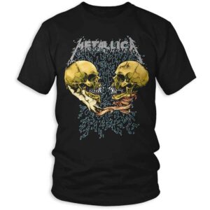 Metallica Sad But True Black Back Print T-Shirt